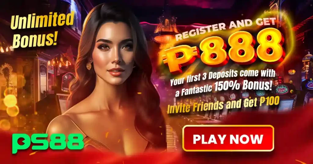 ps88 unlimited bonus register and get P888